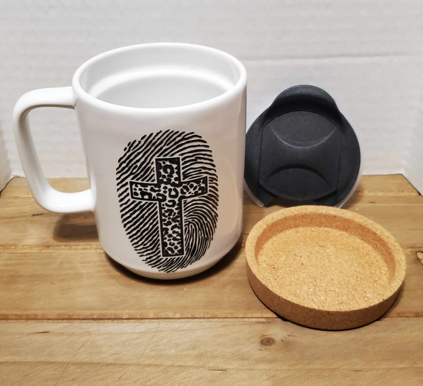 God's Fingerprint 14 oz Mug