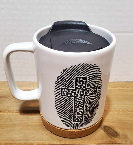 God's Fingerprint 14 oz Mug