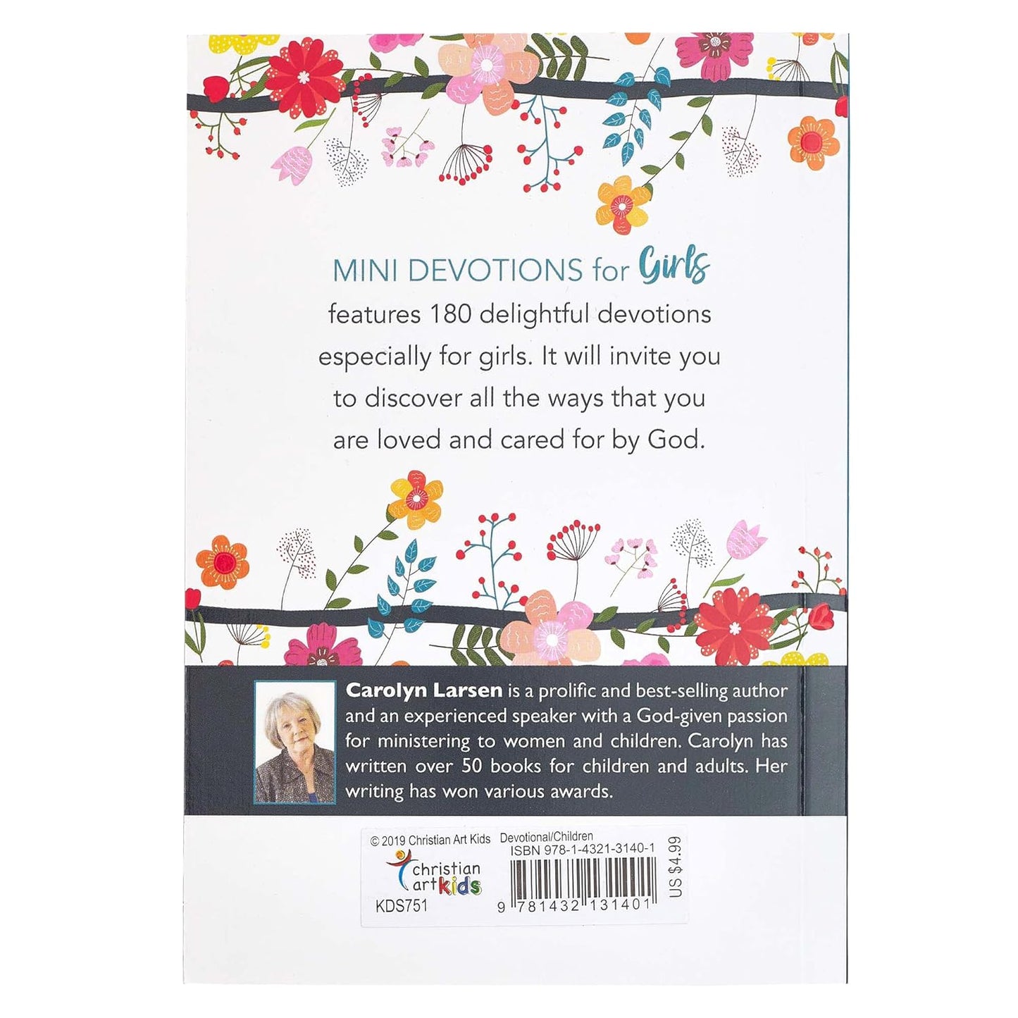 Mini Devotions For Girls - 180 Short and Inspirational Devotions