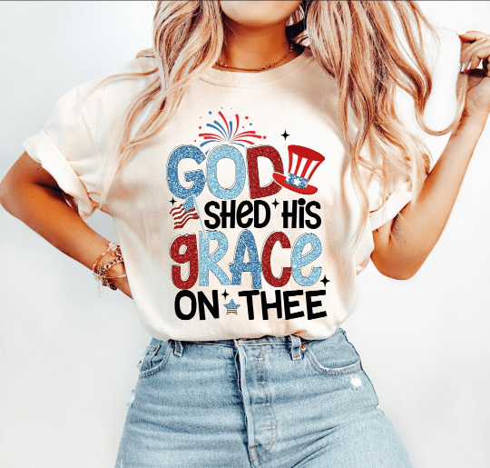 God Shed His Grace on Thee Graphic Tee