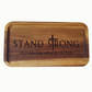 Scripture & Inspirational Acacia Wood Valet Tray