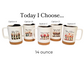 Today I Choose... Faith, Hope, Love, Joy 14 oz Mug