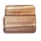 Scripture & Inspirational Acacia Wood Valet Tray