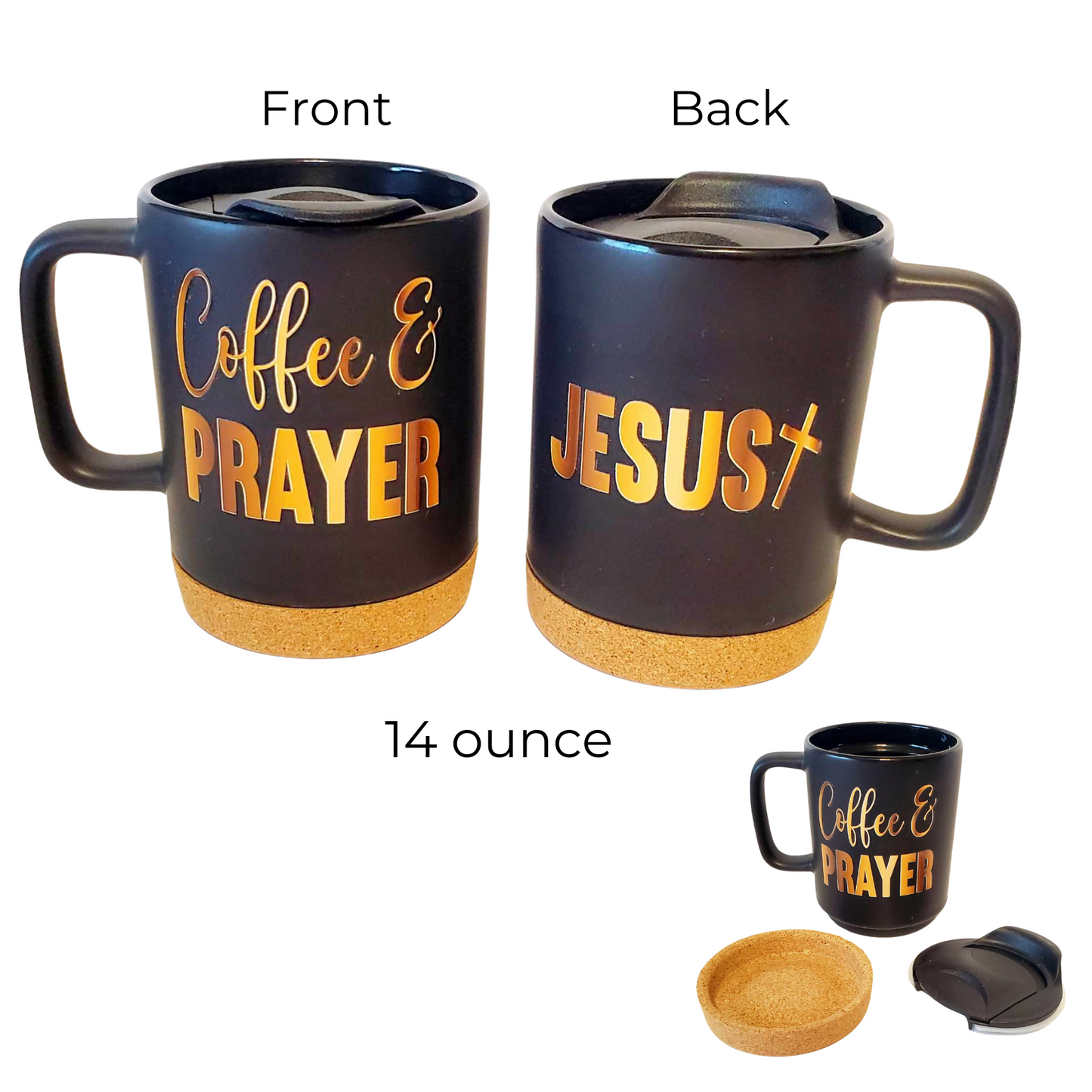 Jesus - Coffee & Prayer 14 oz Mug