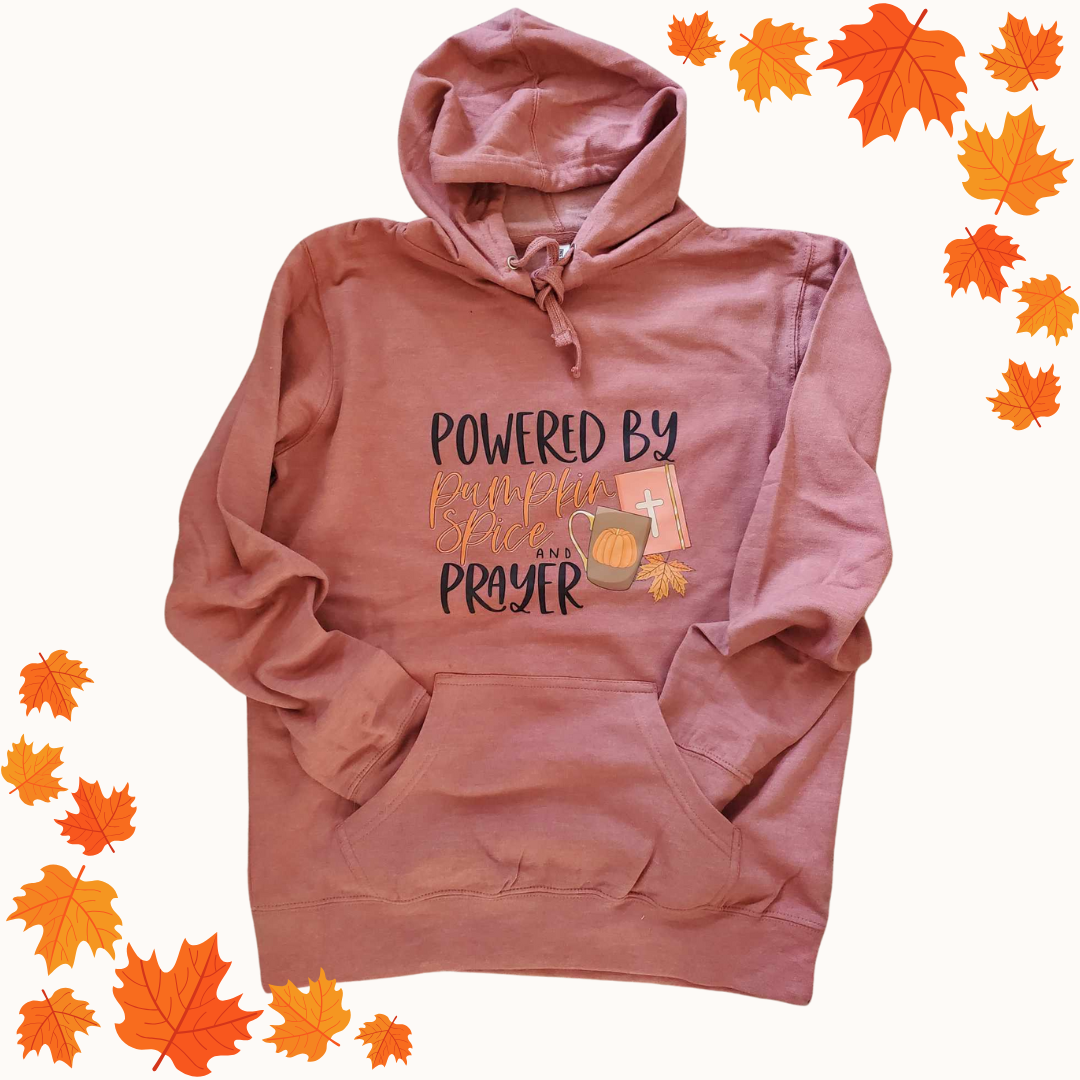 Pumpkin Spice & Prayer Hoodie