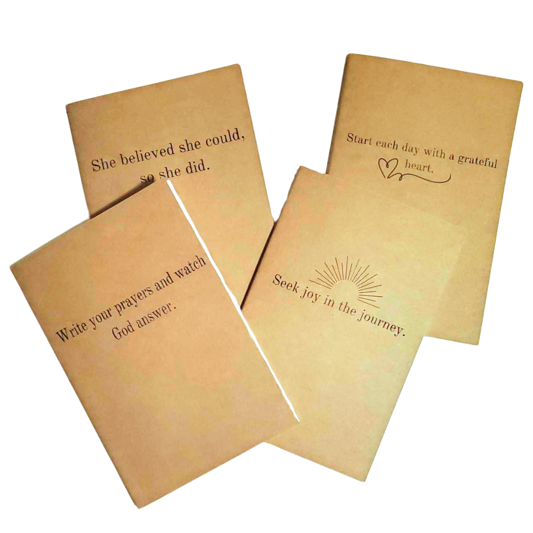 Inspirational Kraft Notebook / Journal