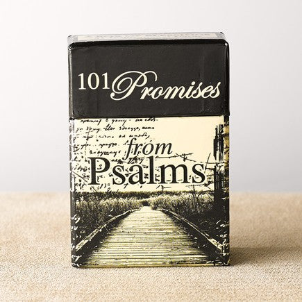 101 Promises from Psalms, Inspirational Box of Blessings Cards